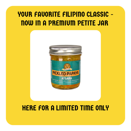 Pickled Papaya Atsara Petite Jar (8 oz) Duo (Save $2)