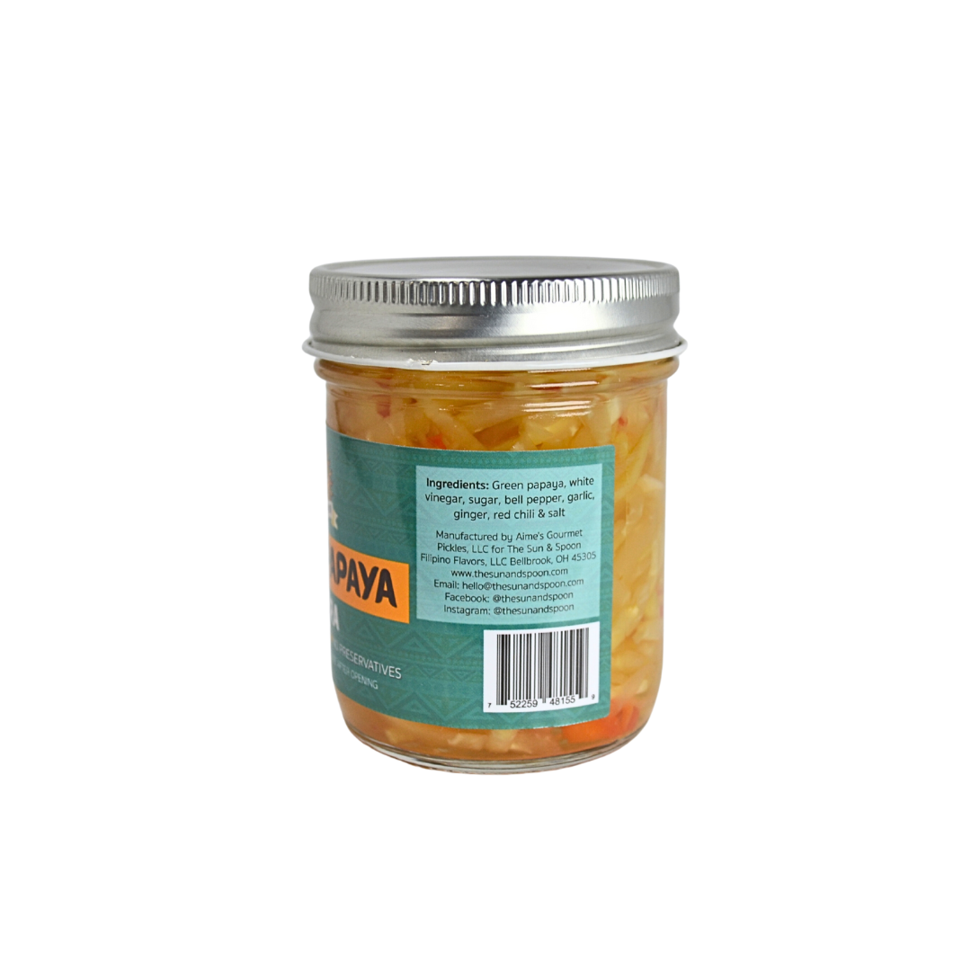 Pickled Papaya Atsara Petite Jar (8 oz) Duo (Save $2)