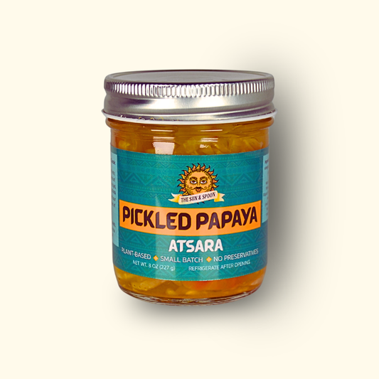 Pickled Papaya Atsara Petite Jar (8 oz)