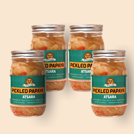 Pickled Papaya Atsara Quad Set