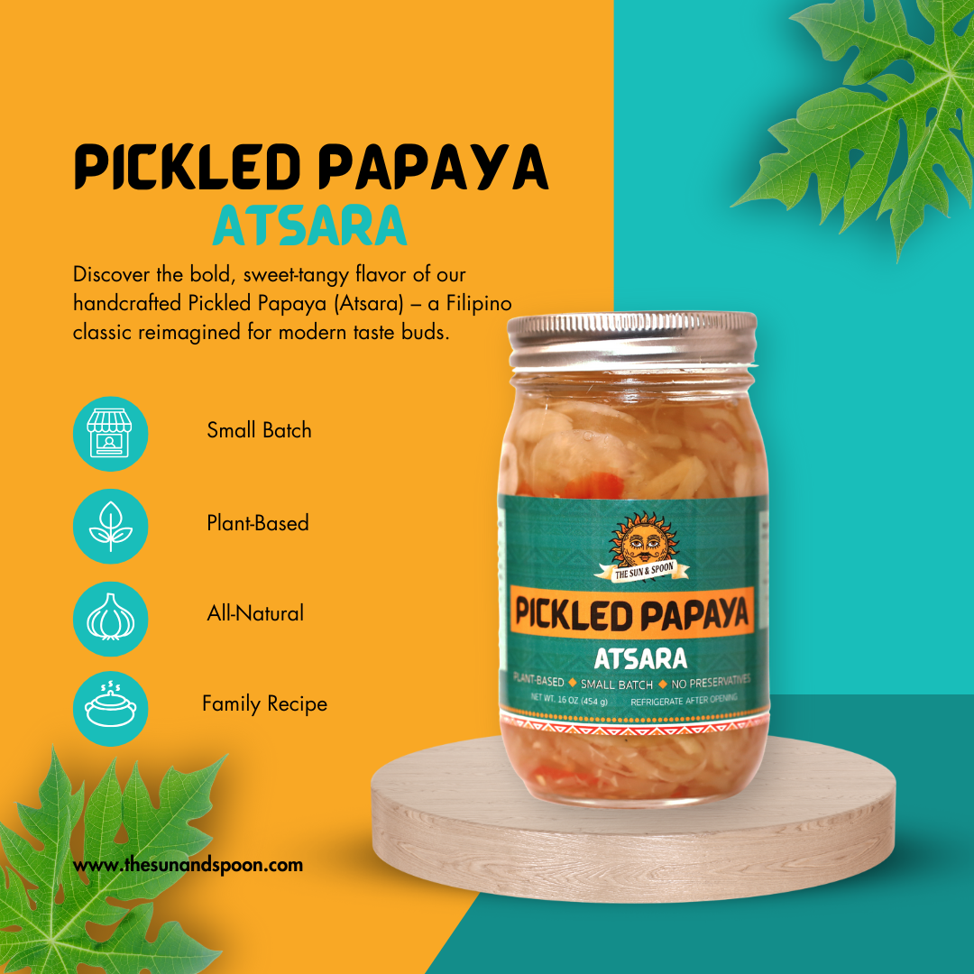 PICKLED PAPAYA ATSARA Double Delight (Save $2)