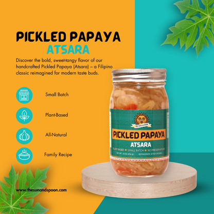 PICKLED PAPAYA ATSARA Double Delight (Save $2)