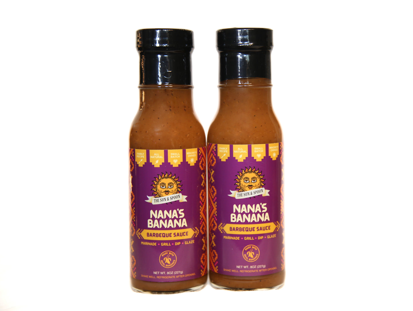 Nana's Banana Barbeque Sauce Duo Set (Save $1)