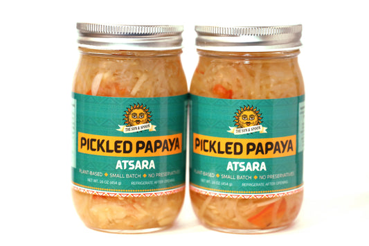 PICKLED PAPAYA ATSARA Double Delight (Save $2)