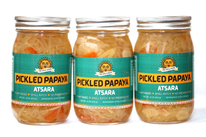 PICKLED PAPAYA ATSARA Triple Treat (Best Value - Save $6)